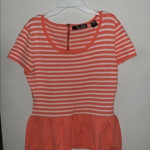 Mandee Short Sleeve Top w/ Mini Skirt